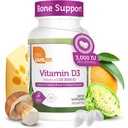 Zahler D3-vitamiini 3000 IU, D3- vitamiinin täydennys 3 000 IU, Certified Kosher (250 Softgels)