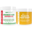 GOBIOTIX Bundle Prebioottikuitu Super Greens Powder N' Super Reds Powder