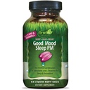 Irwin Naturals Hyvä mieliala uni PM - 54 Liquid Soft-Gels - Melatonin ja L-Theanine lepo ja rentoutuminen - 18 Yhteensä