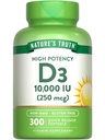 Nature's Truth Vitamiini D3 10000 IU Softgels ...