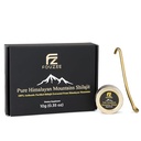 FOUZEE Pure Himalayan Mountains Shilajit - 77% + Fulvic Acid Authentic Kova johdonmukaisuus, luonnollinen lähde Fulvic Acid, yli 85 Trace Minerals, sisältää ruostumattoman teräksen spoon (10 grammaa)