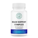 Brain Support Complex - Advanced Cognitive Support Supplement with Ginkgo Biloba, Bacopa Monnieri, Fosfatidylserine, Huperzine-A, St.