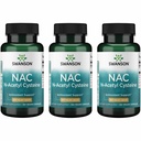 Swanson NAC - N- Acetyl Cysteine - Täydennys 600 mg 100 kapselia (3 pakkaus)