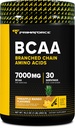 Primaforce BCAA Powder (Pineapple Mango) (30 tarjoilua) - 7000MG 2:1:1:1 BCAAs, Työn jälkeen Recovery Juo Aminohappoja ja todellinen suola miehille ja naisille