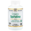 California Gold Nutrition Certified Organic Spirulina, USP Varmennettu, USDA Organic, Non-GMO, 500 mg, 720 Kasvissyöjä Tabletit