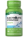 Nature's Truth Electrolyte Tabletit Ei sokeria 90 Count Vegaani, ei-GMO & Gluteeniton nesteytys täydentää ...