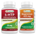 Best Naturals 5- HTP 50 mg & Magnesium Glycinate 425 mg
