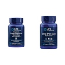 Life Extension Enhanced Super Digestive Enzymes & Probiootit 60 Kasvissyöjäkapselit ja yhden päivän monivitamiini 60 tablettia