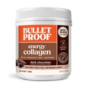 Luodinkestävä Tumman suklaan energiakollageeniproteiini, 19.3 Ounces, kofeiiniton polttoaine vitamiineja ja antioksidantteja, sekoitus Ginseng, magnesium, Cordyceps Mushroom