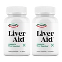 LIVERITE Maksa-apu 2-paketti 120 tablettia (Yhteensä 240ct) tukee tervettä maksan toimintaa, fyysistä energiaa ja elinvoimaa.
