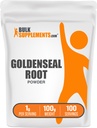 BulkSupplements.com Goldenseal Powder - Herbal Supplement, Source from Goldenseal Root - Vegan & Gluteeniton, 1g per Serving, 100g (3.5 oz) (Pakkaus 1)
