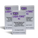 PRN Pharmacal Liqui-Tinic 4X - Iron & Vitamiineja suun ravitsemus täydentää lemmikkieläimet- maksa-flavored täydentää Iron & B-komplex vitamiineja tukemaan hyvinvointia - 2 fl oz (3 pakkaus)