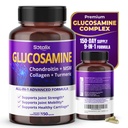 Sotalix Glukosamiini 650 mg ... All-in-1 Joint Support with Chondroitin, MSM, Collagen, Turmeeric, D3-vitamiini & Hyaluronic Acid ... 150 kapselia