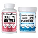 Lääkärin valinta 100 miljardia + Dgestive Enzyme 60ct Bundle - Advanced Gut Health Support