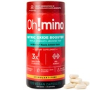 Oh!mino L-arginiini Typpioksidi täydentää - Verenvirtaus täydentää, typpioksidi Booster w / Beetroot Powder for Energy, Focus, Endurance, Lihas Building - Pre & Post harjoitus (120-Count, 30 Servings)