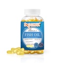 Spoonful Omega 3 Kalaöljy Eneerinen päällystetty 2400 mg, 200 kapselia, Burpless, Nopea Release Softgel kapselit, valmistettu Yhdysvalloissa, NSF-sertifioitu
