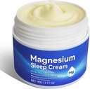 Magnesiumkerma, Magnesiumöljy, Magnesium Cream for sleep,Feet,Soothes lihasjännitys, Magnesium Lotion for Rentoutumista,3.17oz