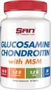 SAN Premium Glukosamiini Chondroitin MSM Complex yhteinen tuki - Natural Formula for Healthy nivelet ja liikkuvuus. 30 Palvelijat