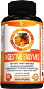 Potent Garden Dgestive Enzymes -18 Plant Based Enzymes amylaasi lipaasi bromelaiini Proteaasi laktaasi & muut entsyymit - One Pre Ateria pilleri tukee terveellistä digestiota & ravinteiden imeytymistä 60 Caps