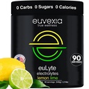 Dr Ekberg euLyte Instant Hydration Elektrolyytit Powder Zero Sokeri Karb Calorie sitruuna limetti juoma Mix • 80+ mineraalit Magnesium Kalium kalsiumtrace mineraalit • Paasto Keto Stevia • 90 tarjoilua