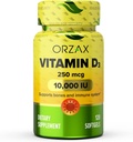 ORZAX D3 10 000 IU (250 mikrog) ...