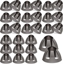 Geiserailie 30 kpl kuulolaite Domes 8mm kuulolaite Avoin kupolit Korvaukset Medium Avoin kuuloapu tarvikkeet Yhteensopiva GN Kuulon apuvälineet korvavinkkejä