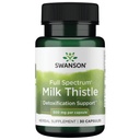 Swanson Full Spectrum Milk Thistle 500 Milligrams 30 kapselia