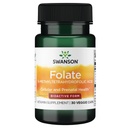 Swanson Folaatti (5-metyylitetrahydrofolic Acid) 400 mikrog 30 Veg kapselia