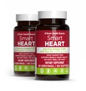 Perusmerkit Smart Heart Odorless Omega-3 Fish Oil 1000mg - Triple Strength EPA & DHA, Ei-GMO, Heart & Cognitive Support - 90 Burpless Softgels - 2-pakkaus