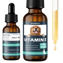 E-vitamiini koirille - koiran vitamiineja E - E-vitamiinia Dropper koirille, parantaa ihon ja takin terveyttä, hoito maksasairaus, vahvistaa immuunijärjestelmän - luonnollinen Formula kaikenikäisille, ja rodut - 30 ML