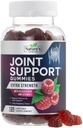 Joint Support Gummies Extra Strength Glukosamiini Gummy Supplement E-vitamiini - Natural Cartilage & Joint Health & Joustavuus Tuki, paras tuki Glukosamiini Chew miesten & naisten - 120 Gummie