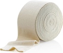 Elastinen tubulaarinen tuki Bandage Koko F, 10M laatikko - luonnollinen väri (4" x 33 jalat) suuri polvi tuki Bandage - keskikoko suuri reisi, puuvilla Spandex
