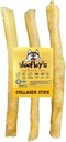 Woofleyn 12 tuuman Pure Collagen Sticks koirille (3 Count) - Purut keskikokoisille ja suurille koirille - Bully Stick Rawhide Vaihtoehtoinen