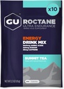 GU Energy Roctancy Ultra Endurance Energy Drink Mix, Vegan, Gluteeniton, Kosher, ja Dairy-free n-the-Go energia tahansa treenata, 10 Single-Serving Packets, Summit Tea