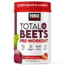 FORCE FACTOR yhteensä Beets Pre-Workout Powder lisätä energiaa ja kestävyyttä, lisätä voimaa, ja parantaa veren virtausta ja pumppuja, typpioksidia täydentää Beet Root Powder, hedelmän nippu, 30 tarjoilua