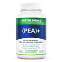 Enzyme Science Pea + Turmeric Curcumin täydentää fysiologista tukea auttaa tukemaan hermo-, immuuni-, & lihaksisto - 120 kapselia