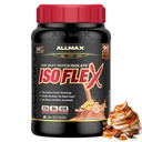 ALLMAX Nutrition ISOFLEX Heraproteiini-isolaatti, karamel Macchiato - 2 lb - 27 grammaa proteiinia per scoop - nolla rasvaa ja sokeria - 99% laktoositon - gluteeniton & soijaton - Arvioitu 30 annosta