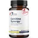 Designs for Health Carnitine Synergy - 400 mg L-Carnitine (carnitine Tartrate) + 100 mg Acetyl L-Carnitine pillereitä - ei-GMO + kasvissyöjä täydentää (120 kapselia)