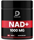 NAD Supplement 1000 mg - Pure NAD täydennysosa - energia ja DNA korjaus, ikääntyminen puolustus, aivojen toiminta - 60 kapselia