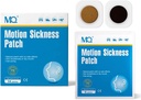MQ 42ct Motion Sairauspaikat Non Drowsy, Sea Sairaus Patchs for Cruise Travel Essentials, Vedenpitävä Paikka Korvan takana Auton Lentokoneen Korkeussairaus, Pitkä Viimeinen 72H