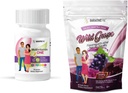BariatricPal Duodenal Switch Complete 30 päivän ajan Supply Vitamiinipakkaus (Iron-free Capsule Kalsium Sitrate Soft Chews Probiootit - Wild Grape)