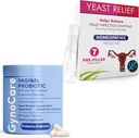 Kattava feminiini terveys Bundle: emättimellinen probiootti kapselit + sienilääke esivalmistetut applicators ...