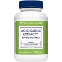 Vitamiini shoppe Odorless valkosipuliuute - tukee kardiovaskulaarisia terveys - 600 MG (200 kapselia)