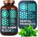 WILD POLTTOAINE Dental Probiootit Mint ja Histamine Blocker Allergy Relief and Oral Health Bundle