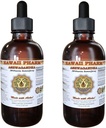 Ashwagandha Liquid Extract, Organic Ashwagandha (Withania Somnifera) Kuivatut juurivärit täydennys 2x4 oz