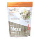 swiig Mass Builder Protein Powder, Madagaskar vanilja, Ei GMO ainesosat, Ei keinotekoisia makuja, värit tai makeuttajat, Ei täyteaineita, 3.3 punta laukku