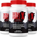 (3 pakkaus) Tribal Force X kapselit, TribalForceXL Max Performance tuki miehille, TribalForce X Kaikki luonnolliset pillerit, HeimoForces XXL Mies Formula kestävä energia, TribalForces X Review (180 kapselia)
