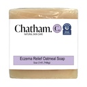 Chatham Natural ihonhoito Ekseema Relief Kaurasaippua, Rauhoittava puurokylpy, hoito ekseema ruusufinni, psoriaasi