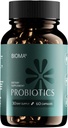 BIOMA Probiootit painonhallintaan ja digestiiviseen terveyteen, 3 in 1 Gut Health Probiootit ja prebiootit / Postbiootit, hidas julkaisu Synbiootti Probiootit kapselit Gut Health Multi Enzyme (60 Caps)