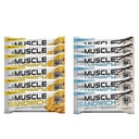 Lihas elintarvikkeet Lihasvoileipä Bars, Variety Pack . Real Ingredients, Heraproteiini Isolaatti, Korkea proteiini Bars, 2-Aunce Bars (12 Count)